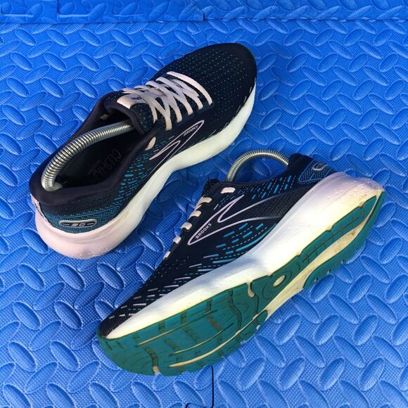 Brooks Glycerin 20 Womens Running Shoes Blue Athletic Sneakers Size 7B - Picture 2 of 11
